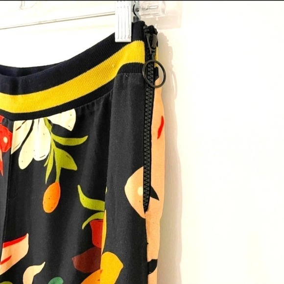 Farm Rio Calla Flare Bellbottoms Pants Floral XS Anthropologie - Picture 6 of 8